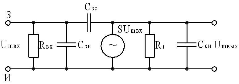 Эквивалентная схема igbt транзистора