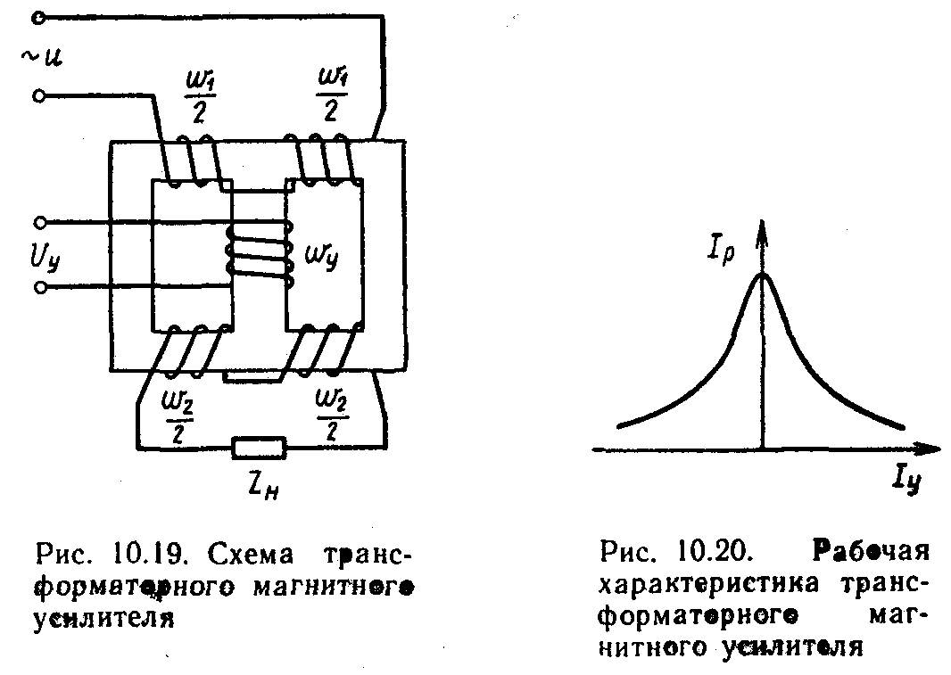 Магнитный усилитель схема