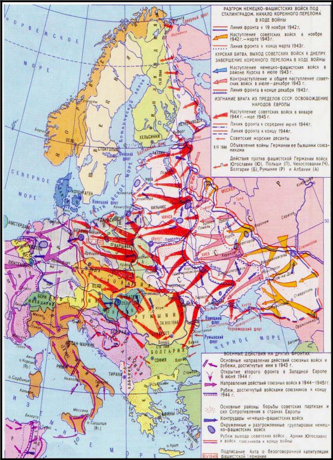 Выделите цветом территории германии и ее союзников. Карта наступления немецко фашистских войск в 1941. Разгром фашистской Германии карта. Карта второй мировой войны 1942.