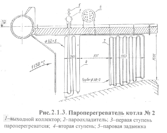 Коллектор паровой чертеж