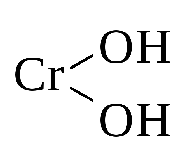 Формула гидроксида иона