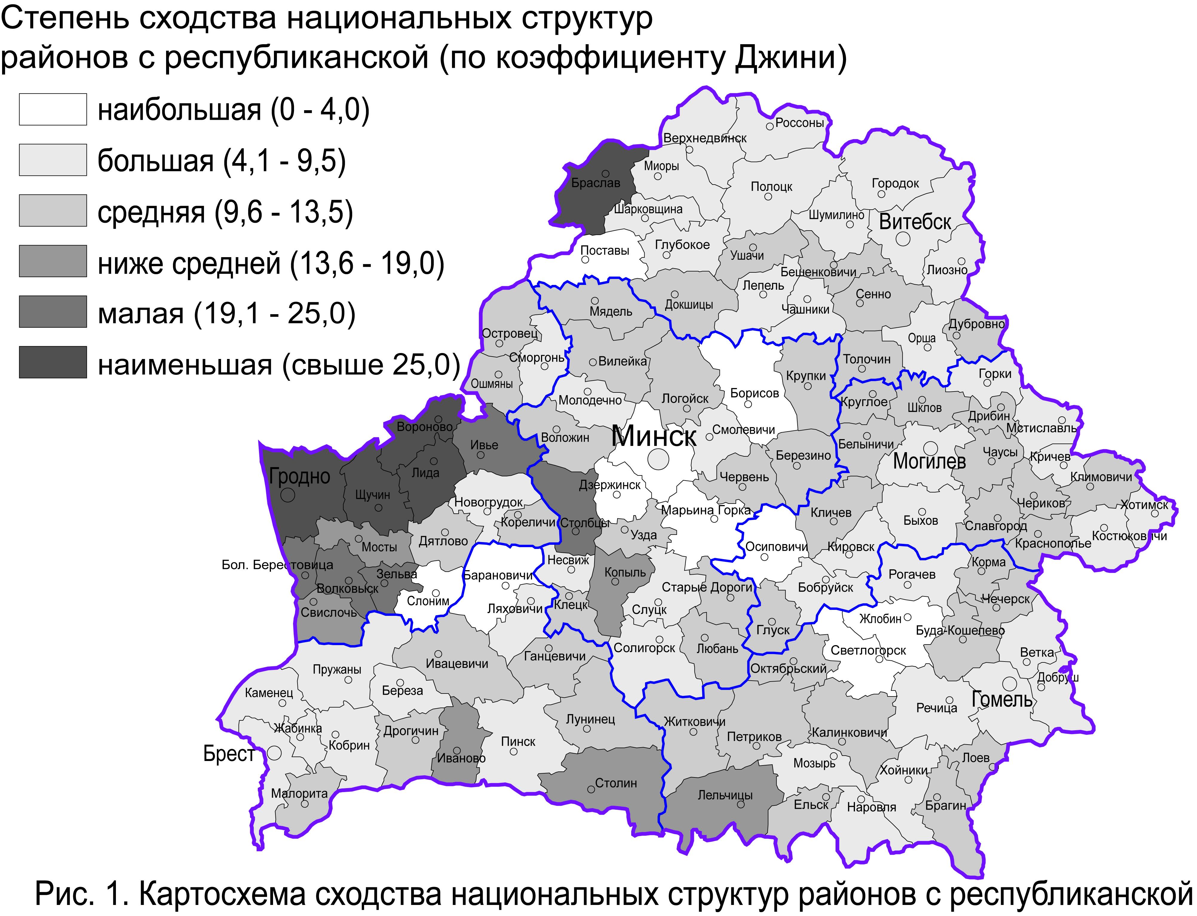 Калинковичи гомель карта