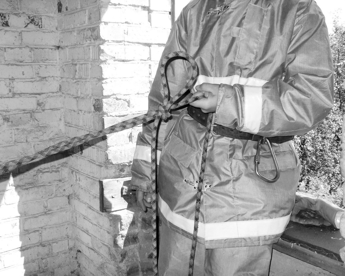 Испытание спасательной веревки пожарной
