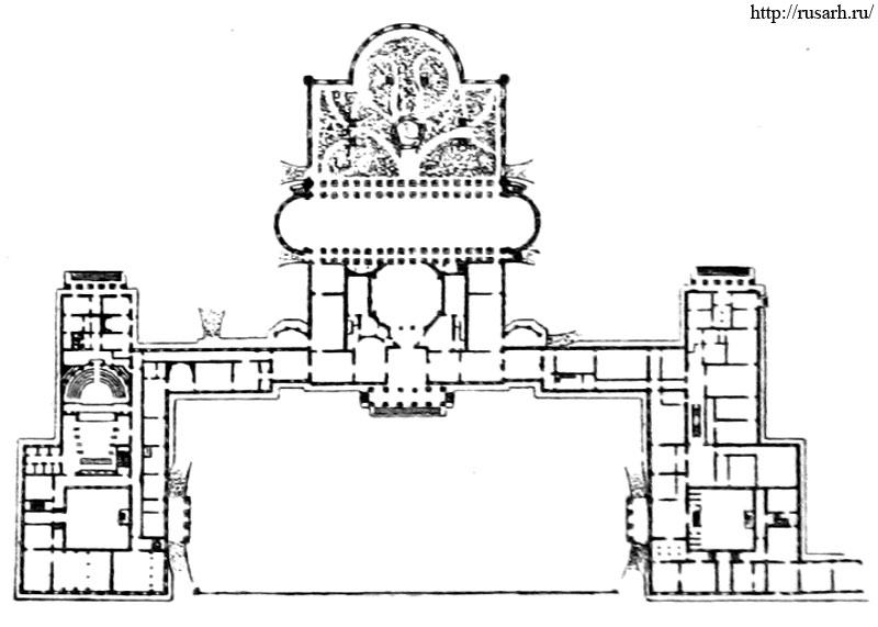 Павловский дворец план