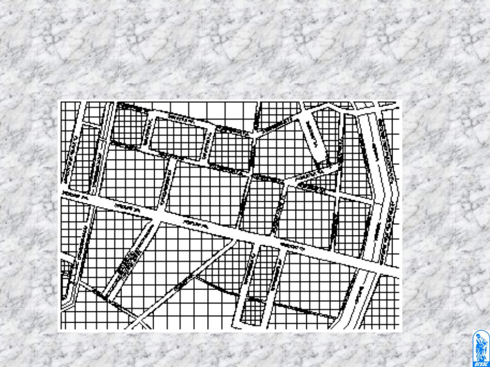 Создать макетную схему организации городского пространства