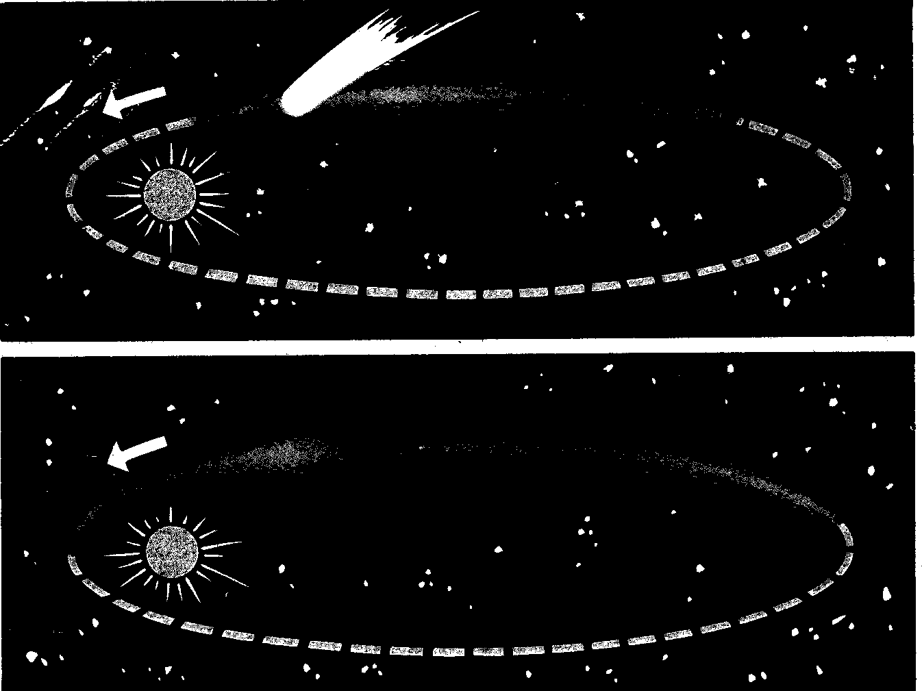 Болид рисунок астрономия