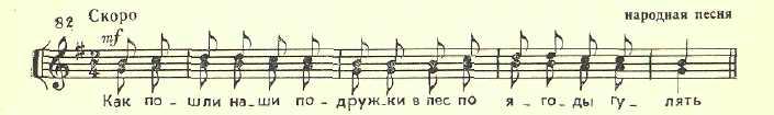 Народный хор ноты песен