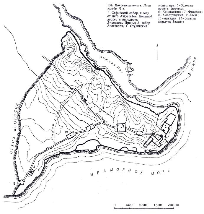 Константинополь план города