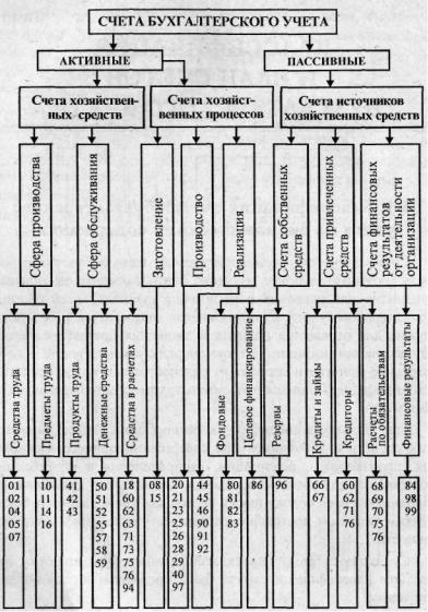 Сущность плана счетов бухгалтерского учета