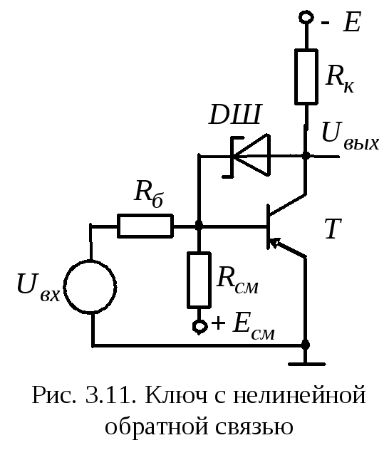 Глава 1.Электронные ключевые элементы и устройства