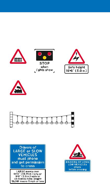 Level Crossing Signs And Signals
