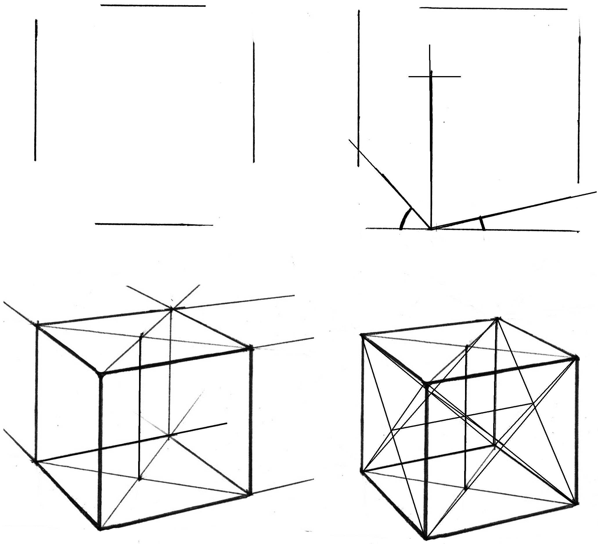 Алгоритм построения куба. Поэтапное строение Куба. Как строить куб пошагово. Построение линейно-конструктивное построение Куба. Построение гипсового Куба.