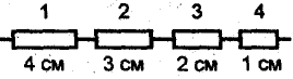 Даны рисунки с поперечным сечением проводников одинаковой длины из одинакового материала