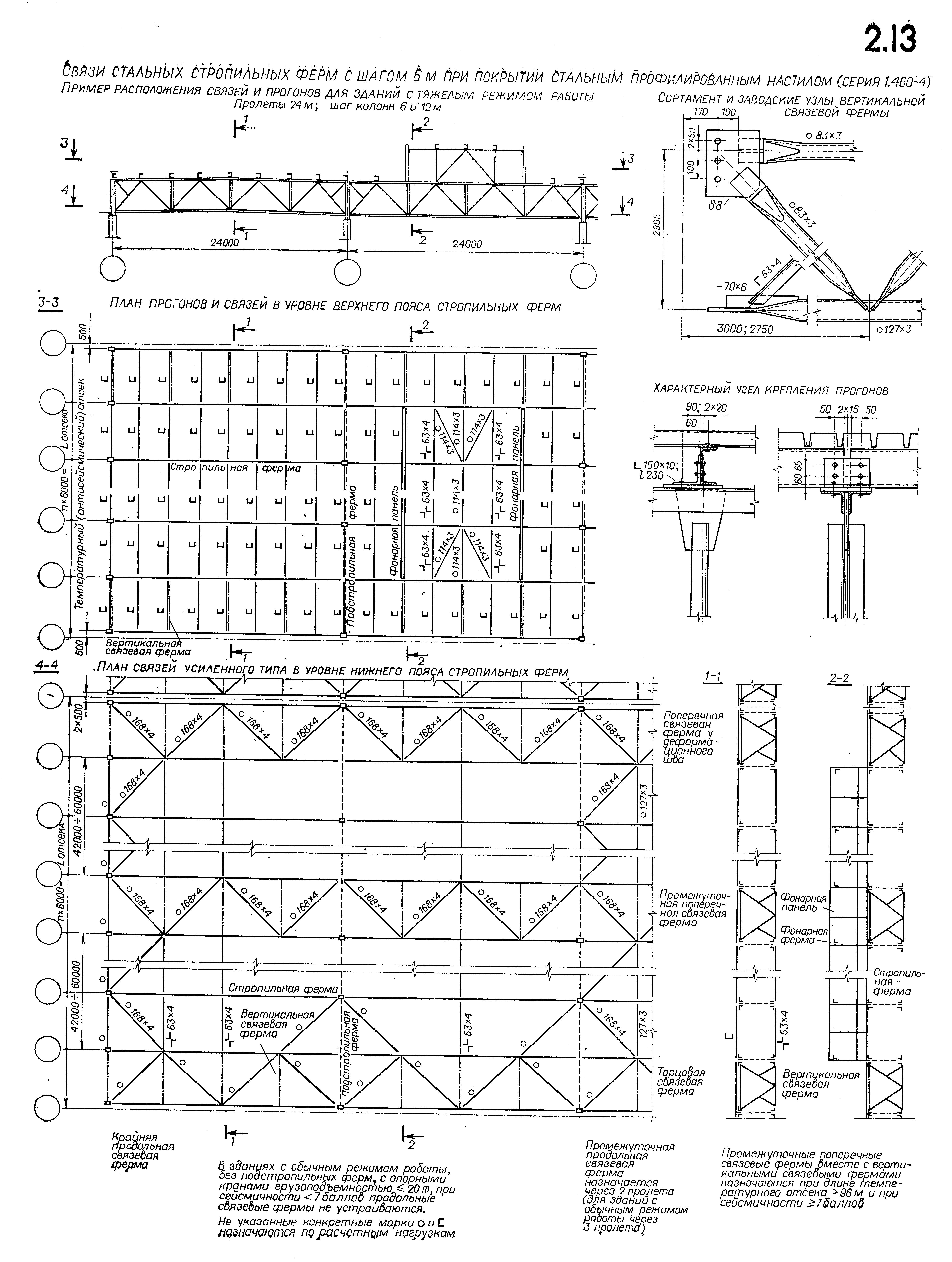 Связи 12. Монтажный узел стальной стропильной фермы 30 м. Стальные фермы пролетом 6 м на колонне. Монтажный стык стальной стропильной фермы 30 м. Схема металлических ферм и связей.