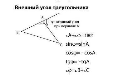 В треугольнике на рисунке tg a