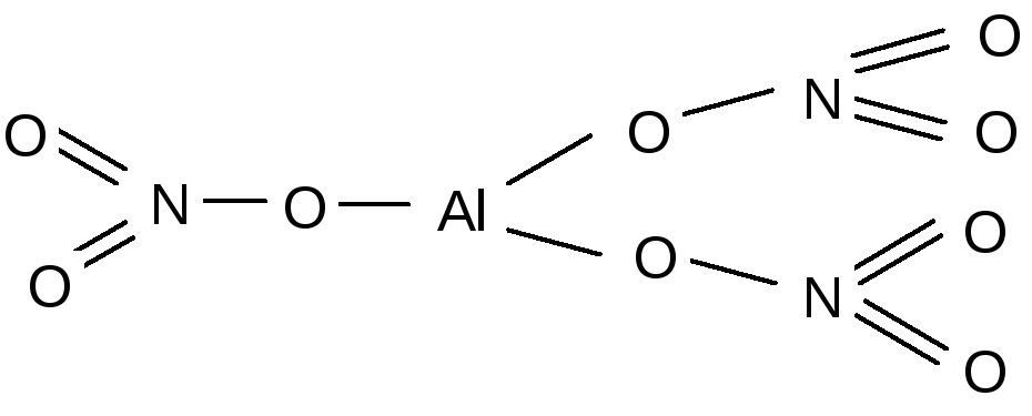 Нитрат алюминия цвет. Al no2 3 структурная формула. Дигидроксонитрат алюминия формула. Нитрат дигидроксоалюминия графическая формула.