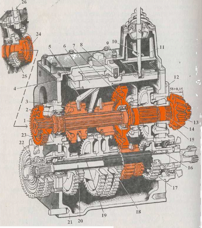 Коробка раздаточная 72-1802020