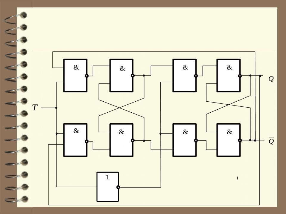 Т триггер схема логическая