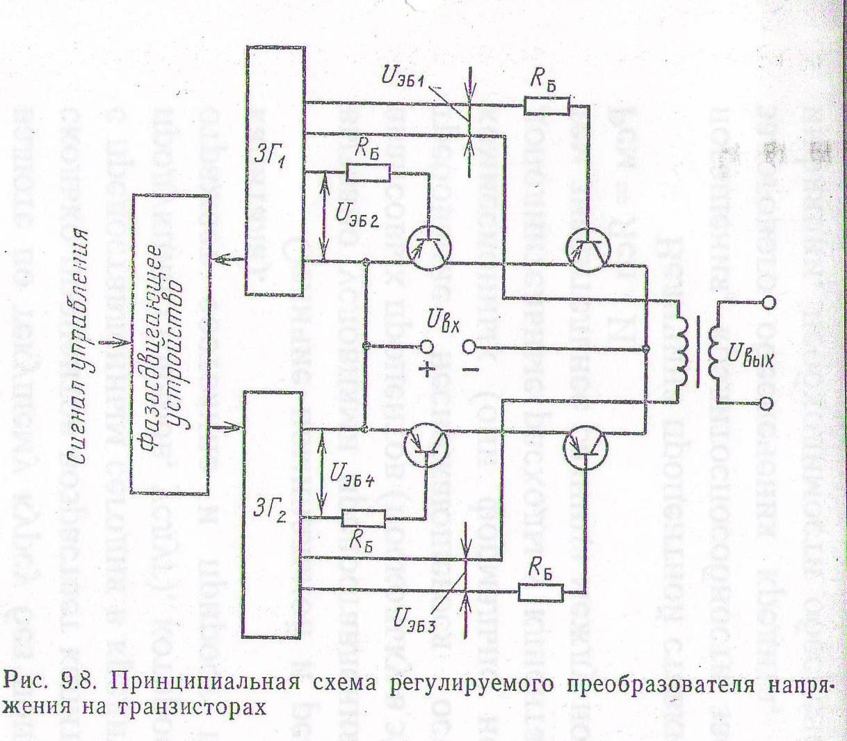 Принципиальная схема вак