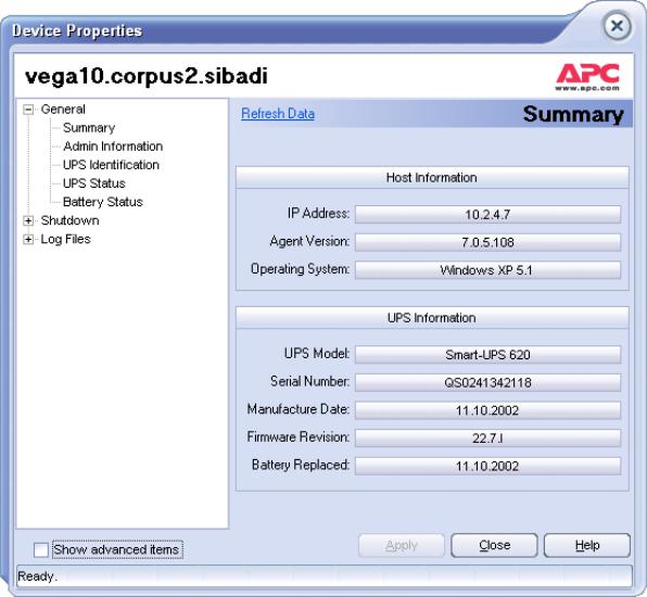 Device properties. Программа для отслеживания ИБП. Управляемый ИБП. Web страница управления ИБП APC. Программа для SNMP мониторинга ИБП Импульс.