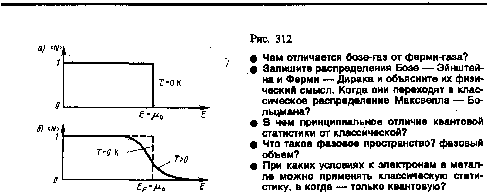 236. Вырожденный электронный газ в металлах