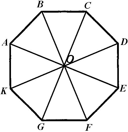 Сумма углов восьмиугольника равна