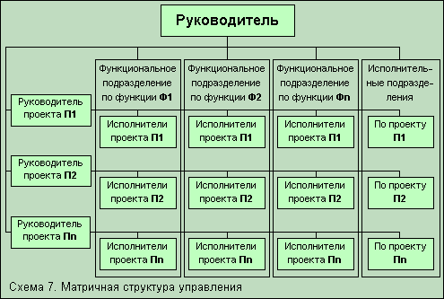 Структура руководителя