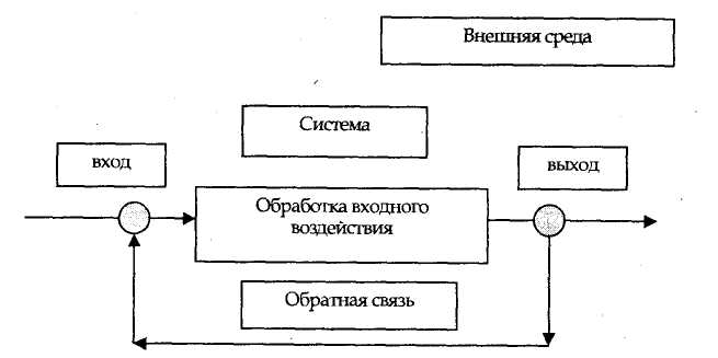 2 какой вид имеет схема функционирования системы с управлением