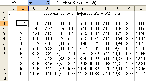 Найдите используя таблицу