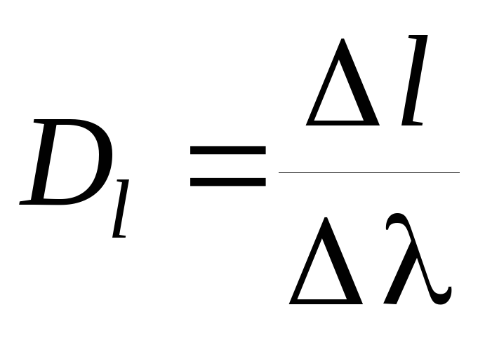 Λ 1 v. Линейная дисперсия дифракционной решетки. Линейная дисперсия формула. Угловая и линейная дисперсия. Угловая и линейная дисперсия решетки.