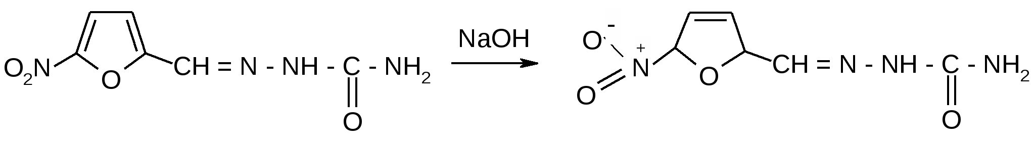Соединение naoh это. Нитрофурал NAOH. Фурацилин со щелочью реакция. Фурацилин и гидроксид натрия. Фурацилин NAOH реакция.