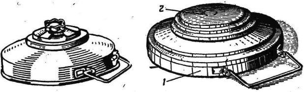 Противотанковая мина рисунок