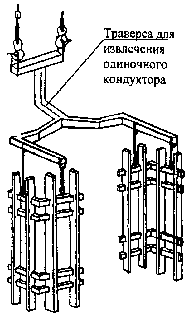 Схема одиночного кондуктора