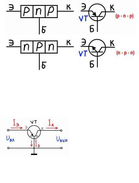 Схема с оэ биполярного транзистора