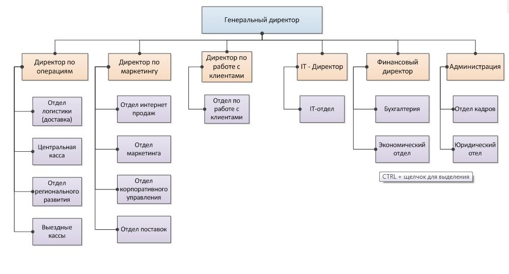 Организационная структура ашан схема - 83 фото