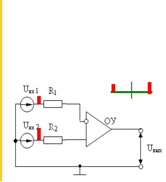 Схема компаратора на оу