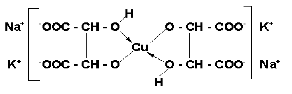 Структурная формула гидроксида меди. Схема реакции образования тартрата калия. Тартрат калия. Качественный реагент на винную кислоту. Тартрат калия и гидроксид меди.