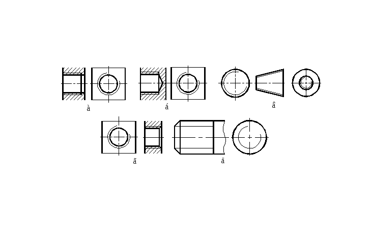 Solidworks условное изображение резьбы