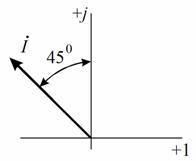 Выберите правильное выражение для тока векторная диаграмма которого представлена на графике
