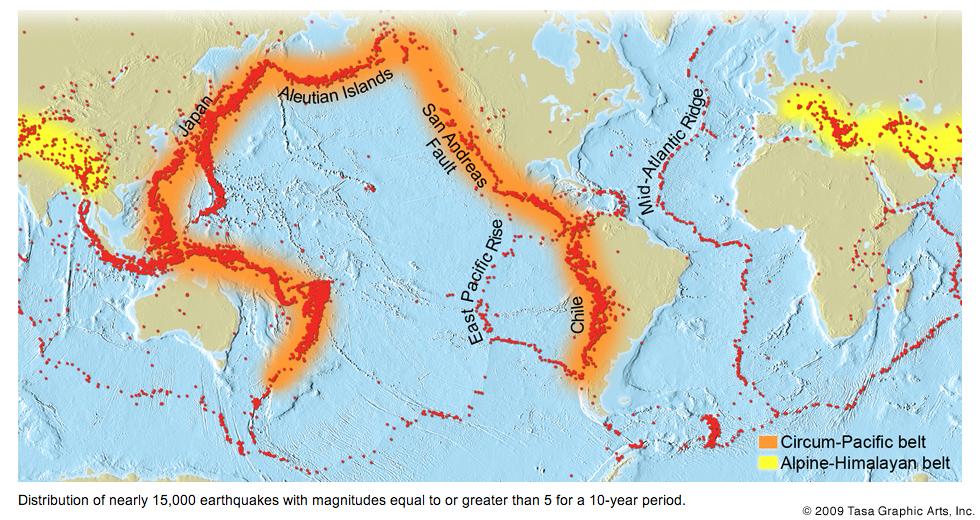Пояса землетрясение. Альпийско-Гималайский сейсмический пояс. Тихоокеанский сейсмический пояс. Тихоокеанский и альпийско Гималайский сейсмический пояс. Альпийско Гималайский пояс землетрясения.