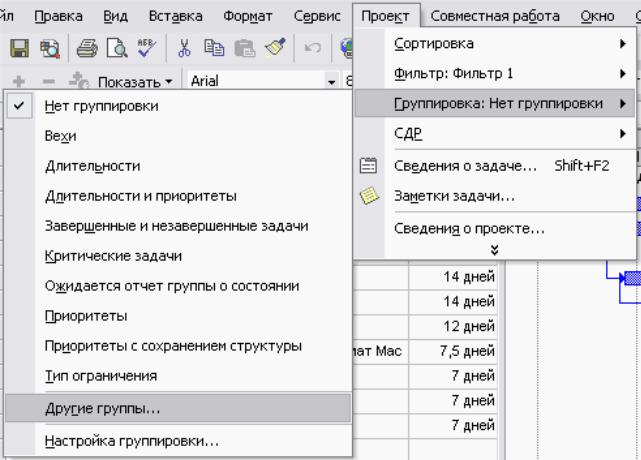 Программа которая позволяет группировать и фильтровать данные. Группировка в Project. Группировка MS Project. Группировка и сортировка записей в отчете. МС Проджект группировка.