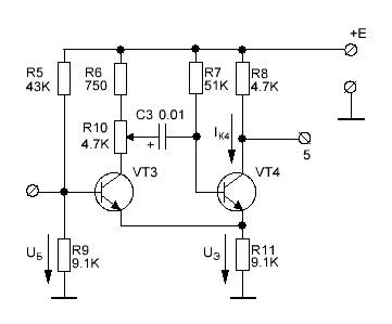 Ждущий мультивибратор схема на транзисторах - 95 фото