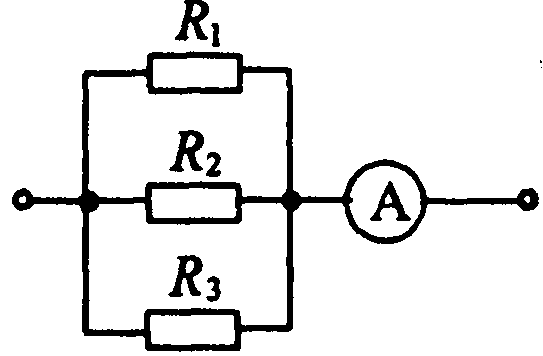 1 ом 1а. Электрическая цепь r1 r2 амперметр. Электрическая цепь 4 амперметра и r1 r2 r3 r4. Амперметр 2а сопротивление 6ом. Амперметр измеряющий общий ток в цепи схема.