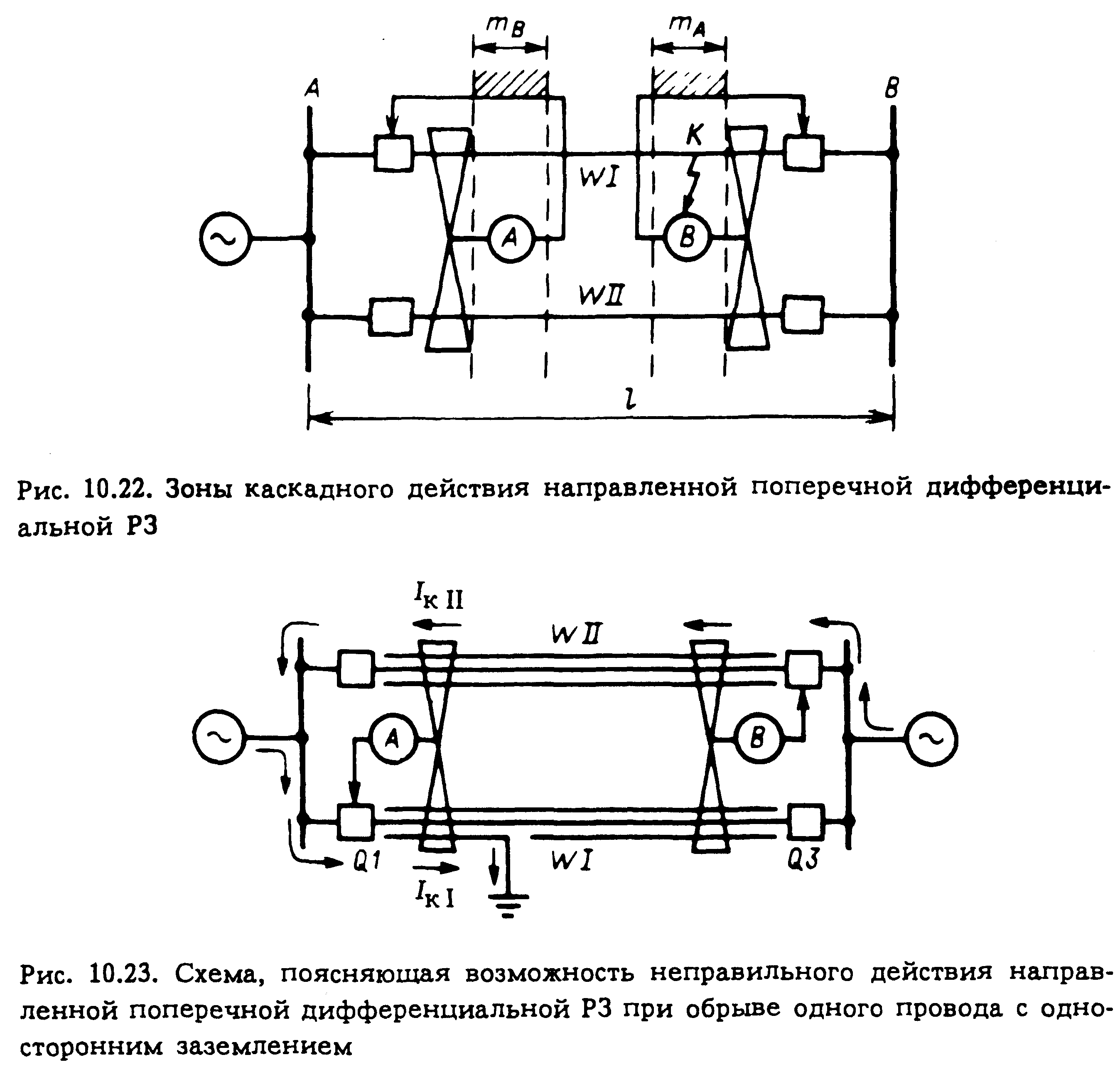 Схема направленной мтз