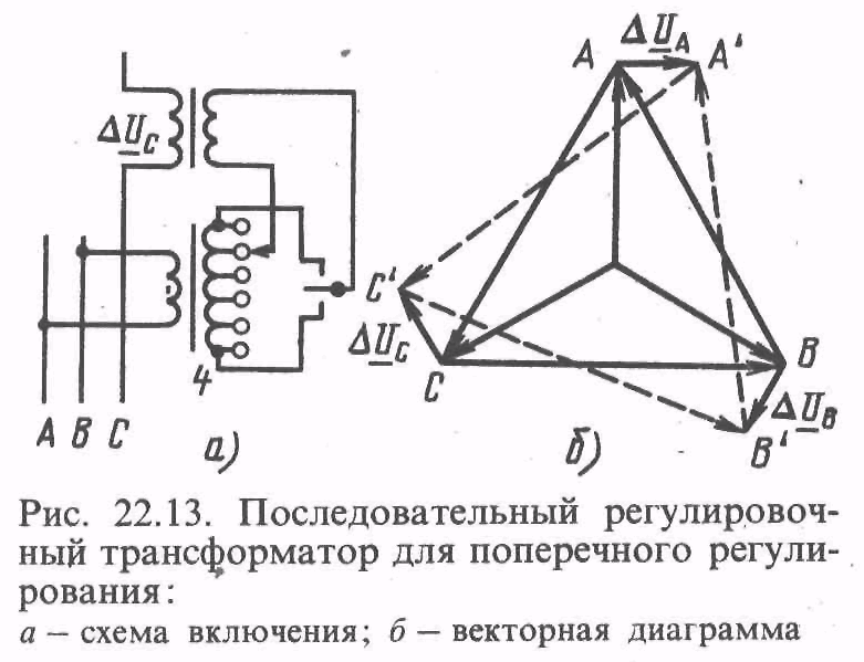 Снятие круговой диаграммы рпн трансформатора