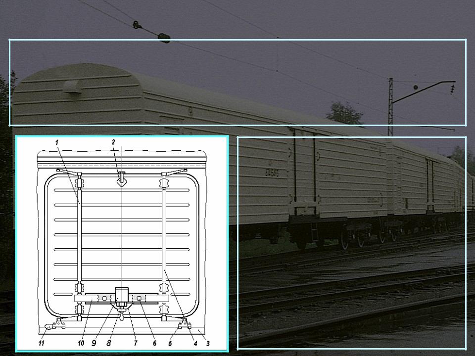 Схема рефрижераторного вагона