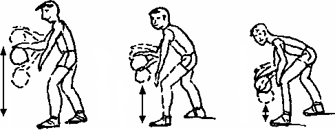 Полоть 2 лицо. Ведение мяча на месте правой и левой рукой. Удары мячом об пол одной рукой. Удар мяча об пол. Отбивание мяча от пола одной рукой.