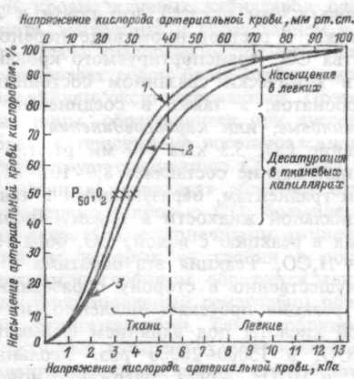 Таблица насыщения кислородом крови