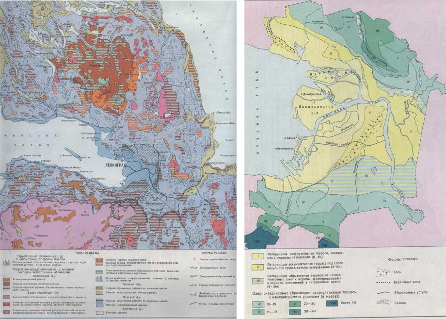 Карта высот санкт петербурга над уровнем. Карта рельефа Санкт-Петербурга. Карта геологического рельефа ЛЕНОБЛАСТЬ. Ландшафтная карта Санкт-Петербурга. Геология Санкт-Петербурга карта.