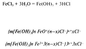Feoh3 co2. Формула мицеллы гидроксида железа 3. Золь гидроксида железа (III). Формула мицеллы Золя гидроксида железа 3. Золь гидроксида железа 3 мицелла.